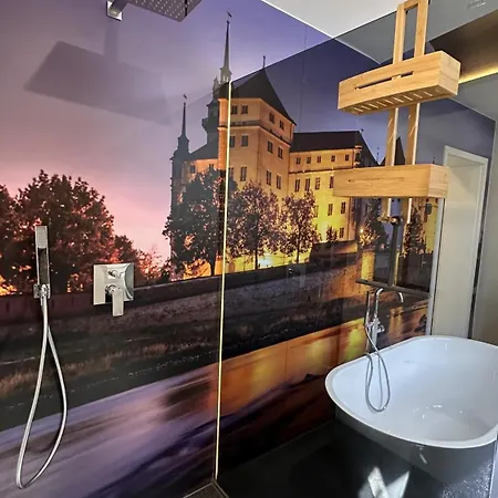 아파트 Altstadtdomizil Zur Promenade Mit Balkon Und Klimaanlage