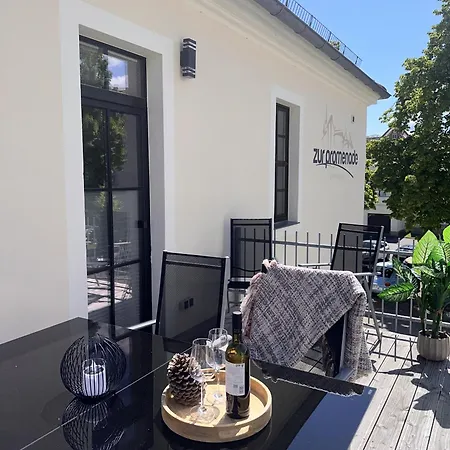 Altstadtdomizil Zur Promenade Mit Balkon Und Klimaanlage 아파트 톨거우